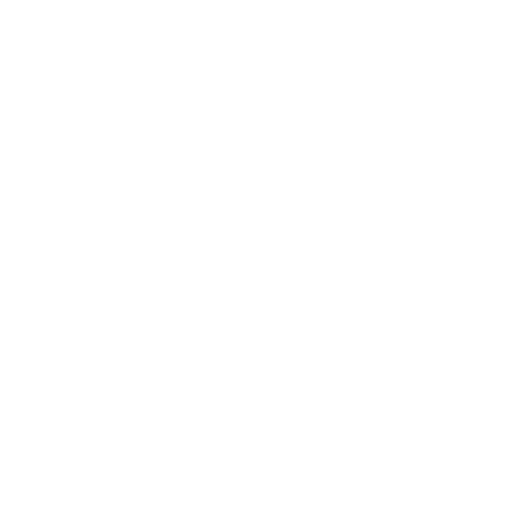 A simple white icon of a cylindrical pipe or tube shown in perspective on a solid black background, representing construction or plumbing materials.